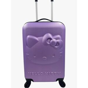 Hello Kitty Embossed Hard-Shell 21" Spinner Luggage